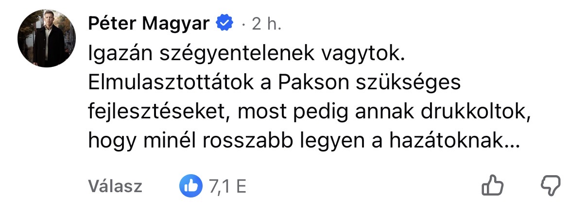 100 nap, 100 topkomment Magyar Pétertől