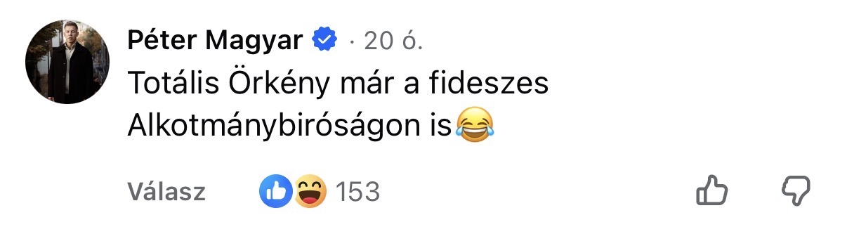 100 nap, 100 topkomment Magyar Pétertől