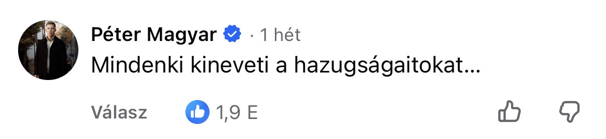 100 nap, 100 topkomment Magyar Pétertől