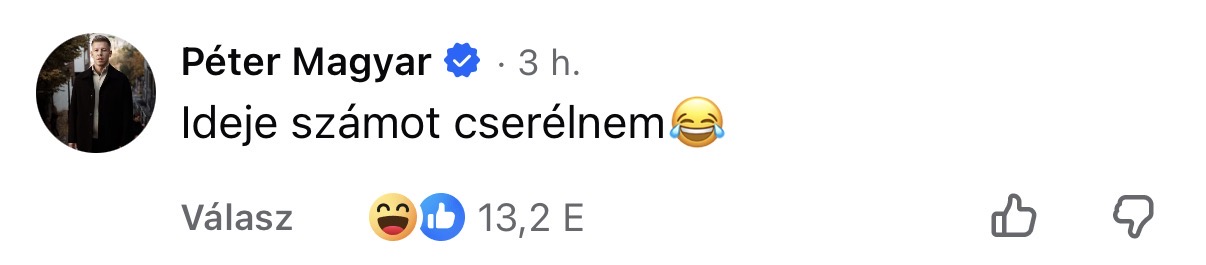 100 nap, 100 topkomment Magyar Pétertől