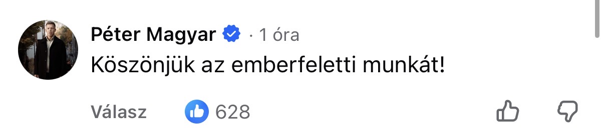 100 nap, 100 topkomment Magyar Pétertől