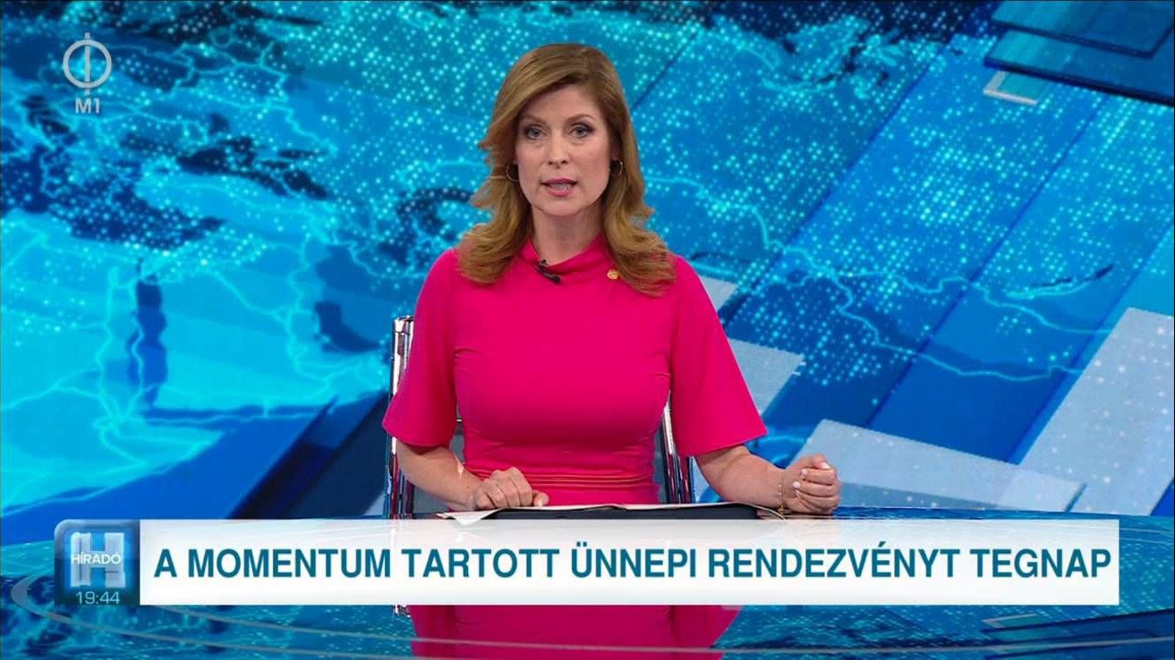 Máris elnézést kért a közmédia a Momentumtól