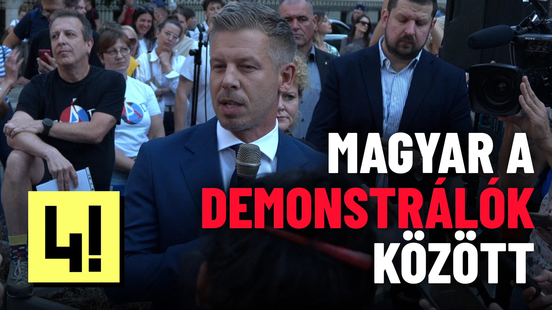 Béremelésért tüntettek, Magyar átvette a követeléseiket
