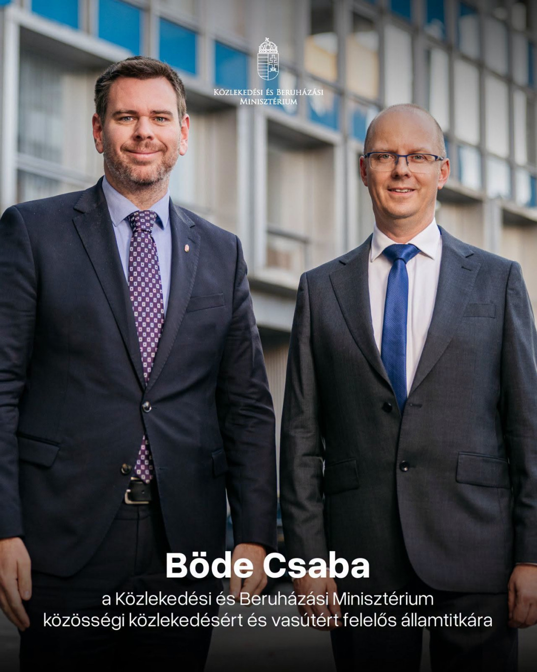 Böde Csaba kinevezése a közösségi közlekedésért és vasútért felelős államtitkárnak Böde Csaba kinevezése a közösségi közlekedésért és vasútért felelős államtitkárnak