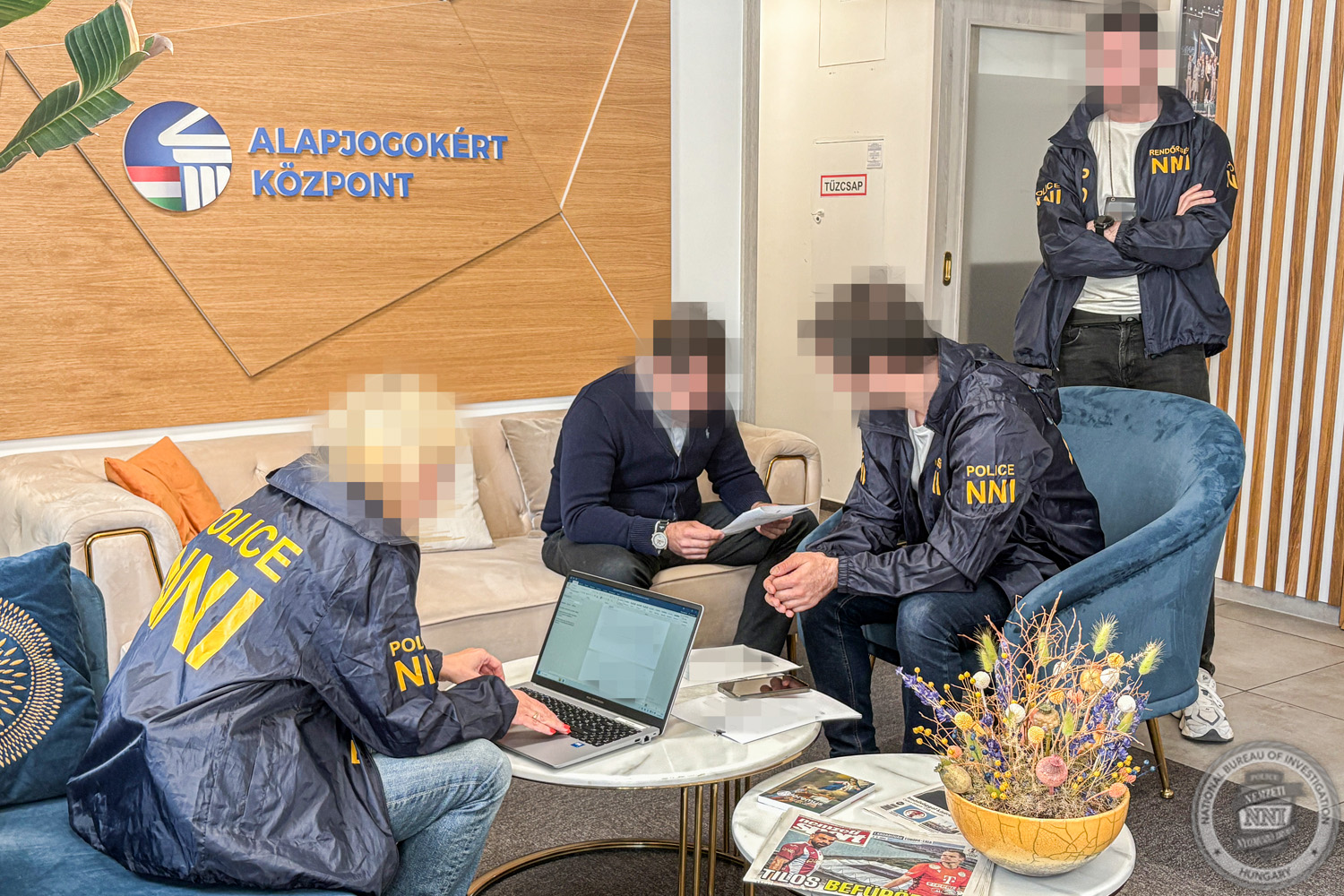 Idézések, kihallgatások, házkutatások