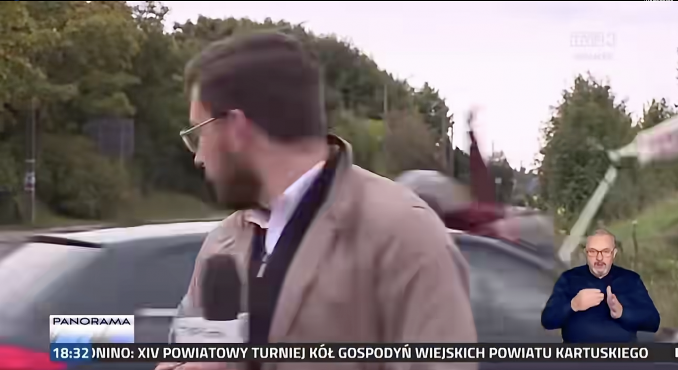 14 éves lányat elütött egy autó Gdanskban 14 éves lányat elütött egy autó Gdanskban
