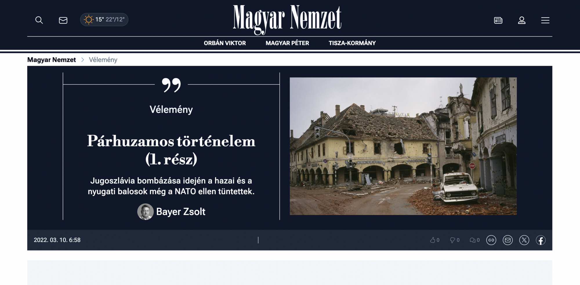 Bayer Zsolt az élet császára: sikeresen elszámolta a Magyar Nemzetben megjelent írásait is NKA alkotói támogatásnak