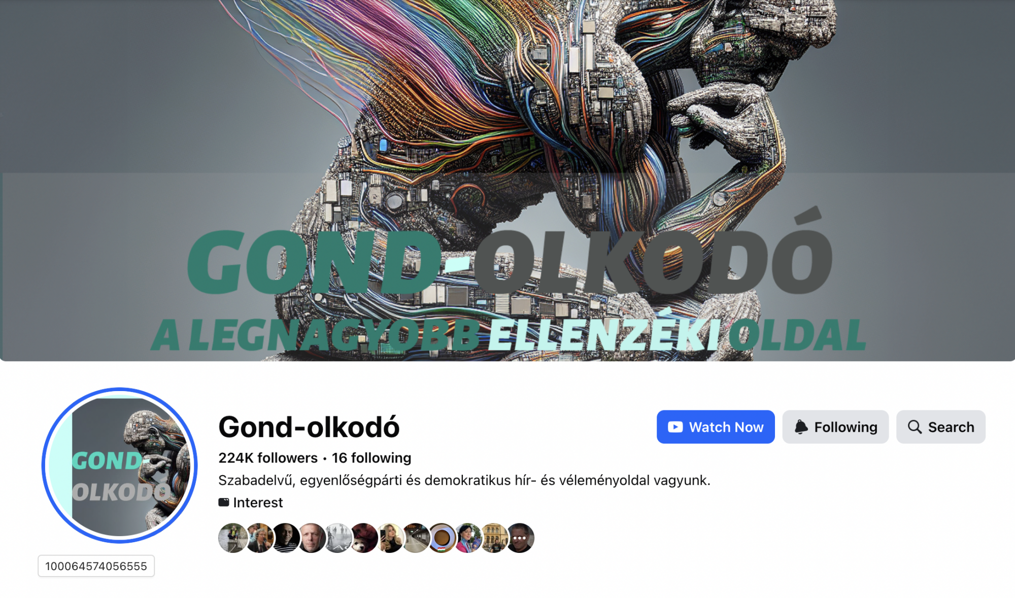 A Századvég Rogánnak készített belső lájkbajnoksága hétről hétre azt hozta ki, hogy a Gond-olkodó a legvirálisabb ellenzéki oldal