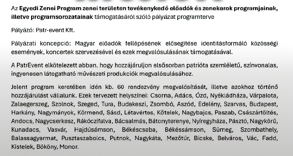 Molnár Áron bemutatja: úgy kapott félmilliárdot az NKA-tól a Romanowskit elszállásoló fideszes cég, hogy még a pályázati űrlapot sem töltötte ki rendesen