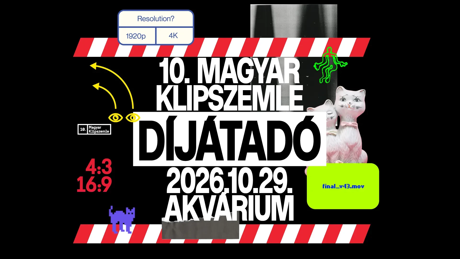 Postás Józsi és Beton.Hofi egy helyen – csütörtökön indul a jubileumi Magyar Klipszemle programsorozata