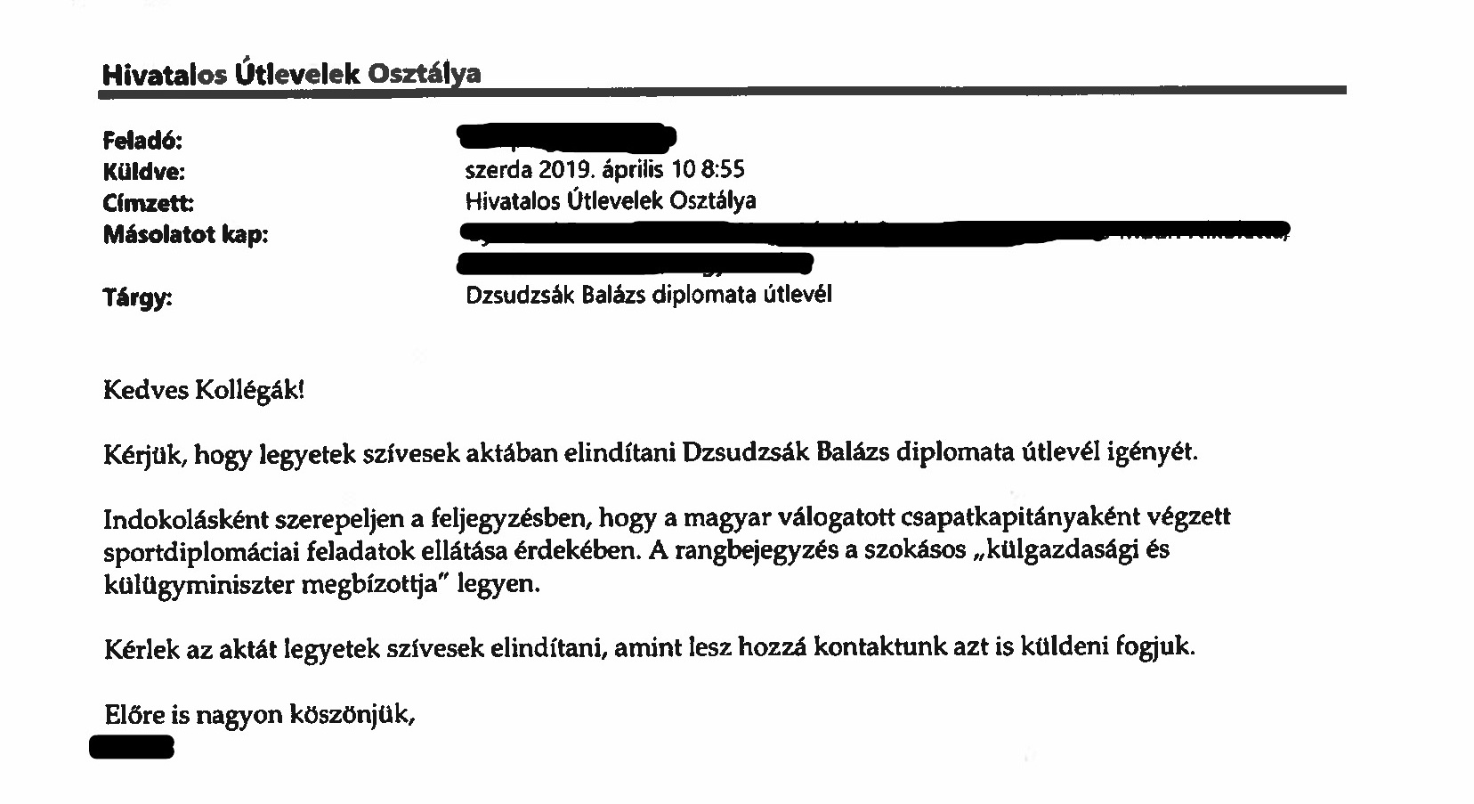 Nyírlugoson vette tudomásul Dzsudzsák Balázs, hogy vissza kell küldenie a diplomata-útlevelét