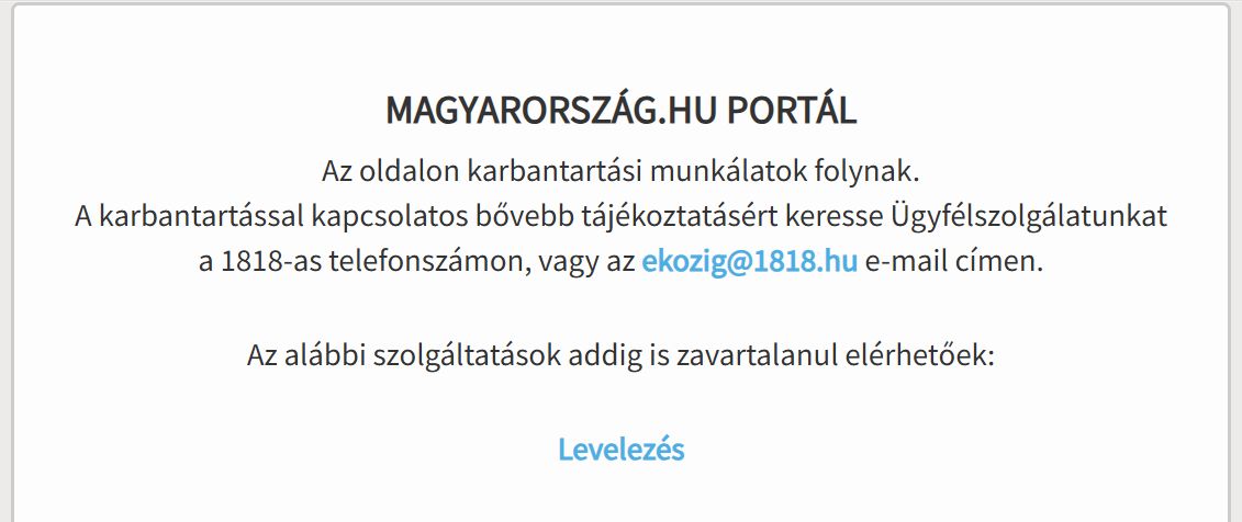 Leállították a magyarorszag.hu-t a világszintű biztonsági fenyegetettség miatt