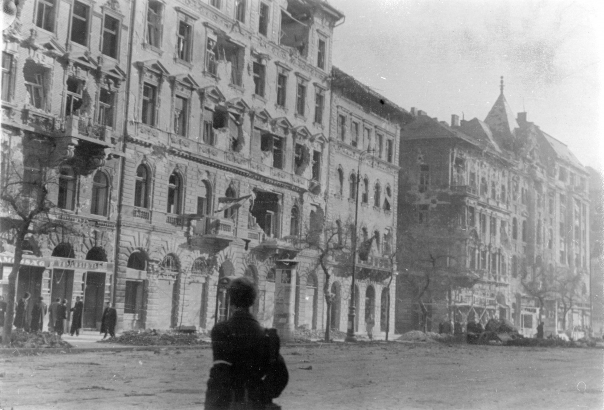 Azt hitték, győzött a forradalom, úgyhogy elindultak lefotózni a szétlőtt Budapestet