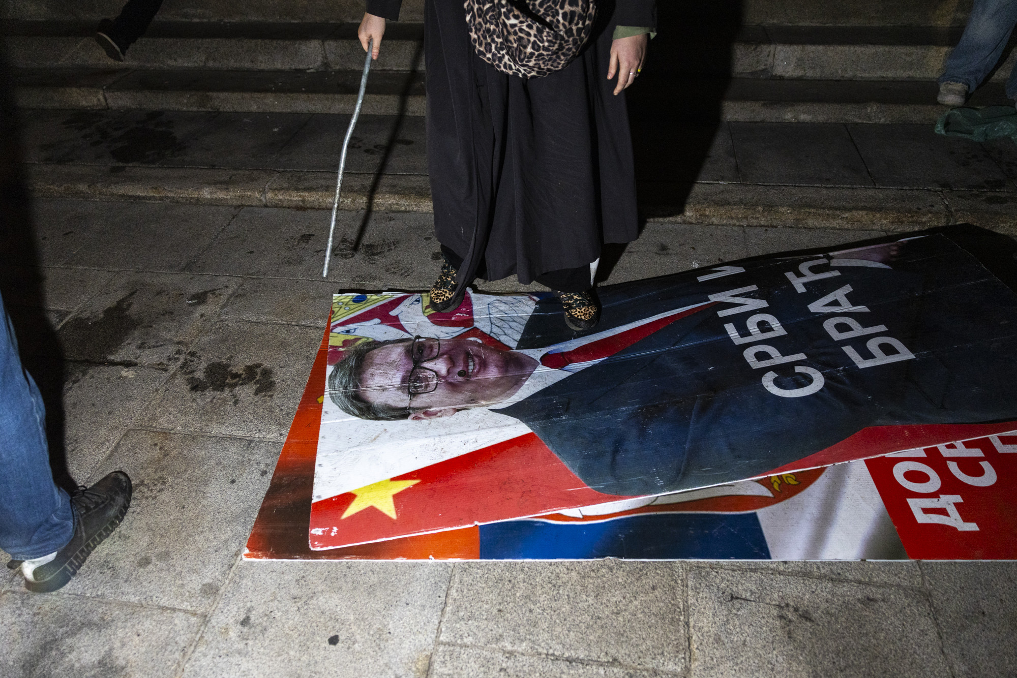 Belgrád eufórikus hangulatban ünnepelte Vučić bukását